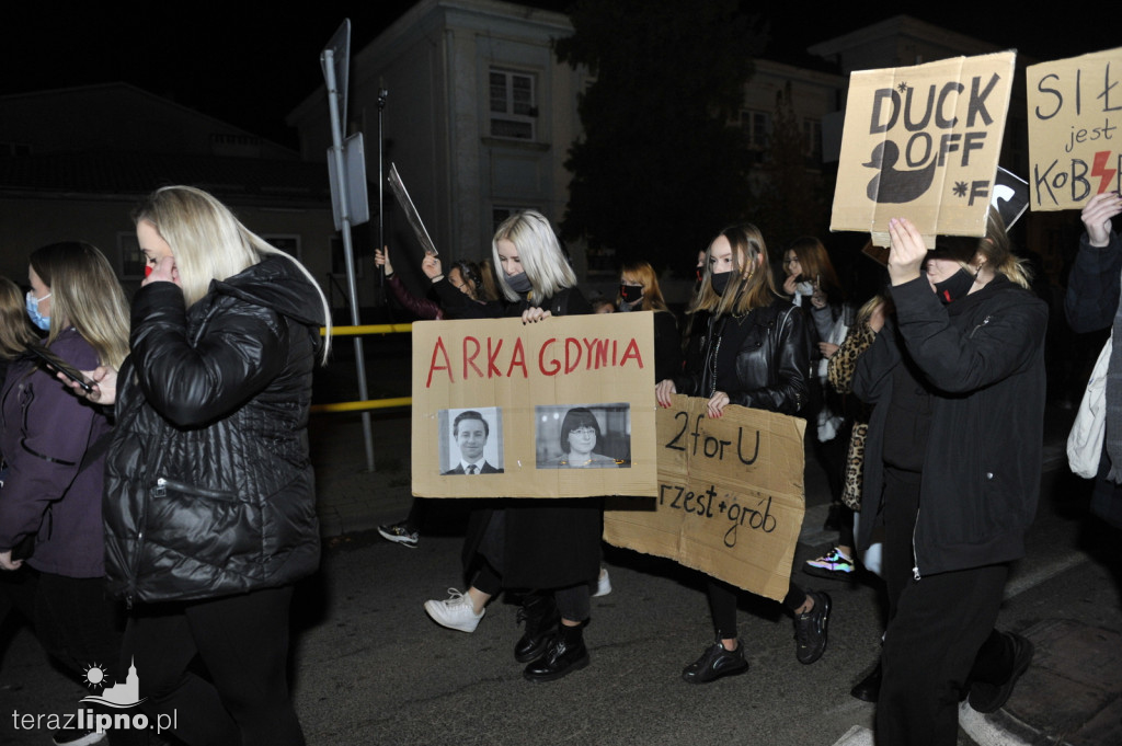 Strajk kobiet przeszedł ulicami Lipna