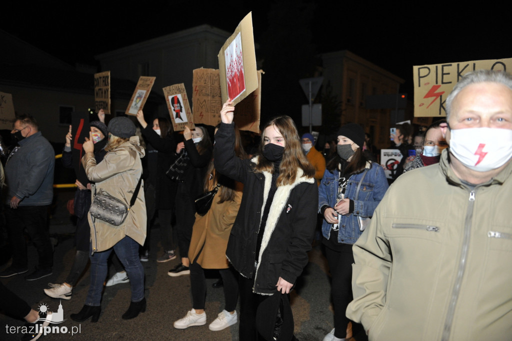 Strajk kobiet przeszedł ulicami Lipna