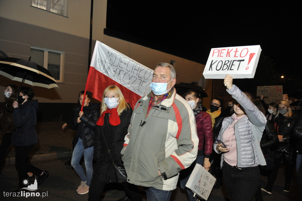 Strajk kobiet przeszedł ulicami Lipna