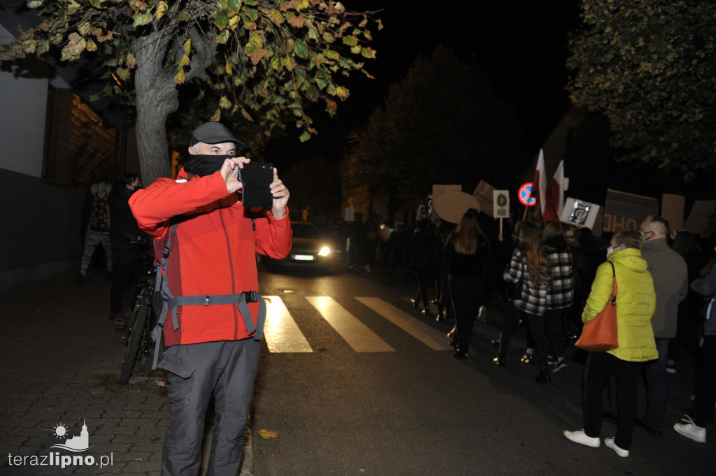 Strajk kobiet przeszedł ulicami Lipna