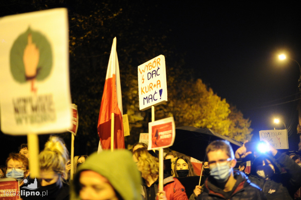 Strajk kobiet przeszedł ulicami Lipna