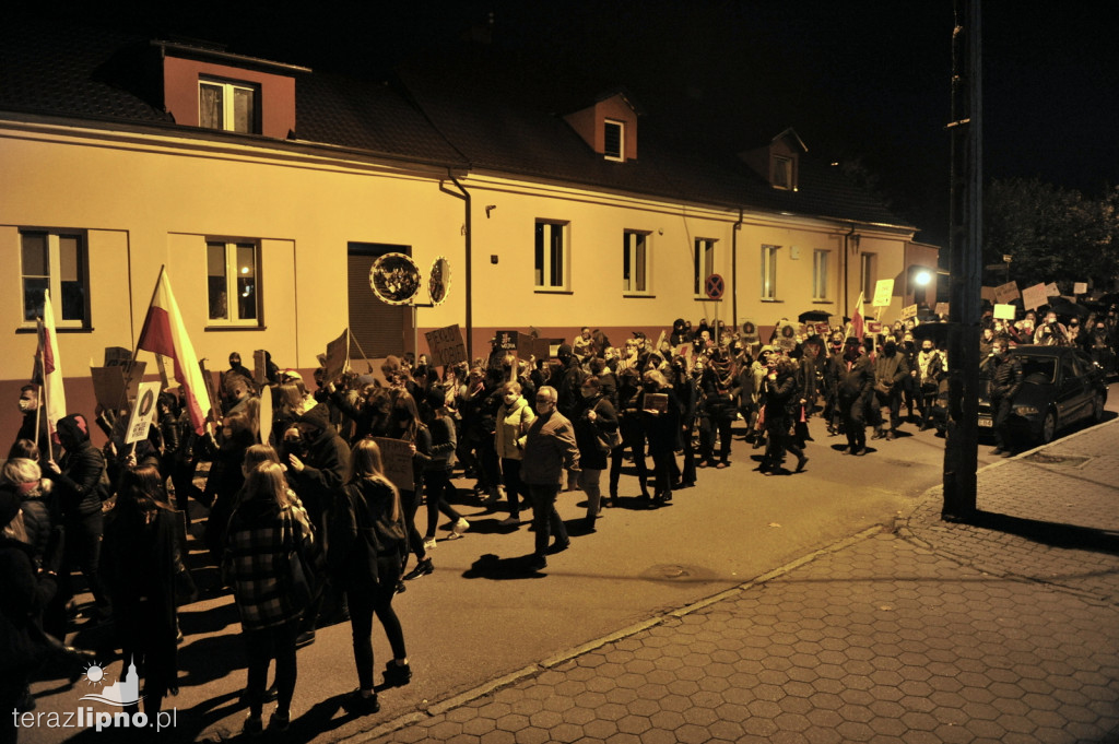 Strajk kobiet przeszedł ulicami Lipna