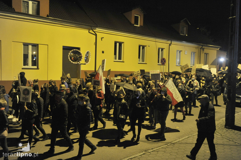 Strajk kobiet przeszedł ulicami Lipna