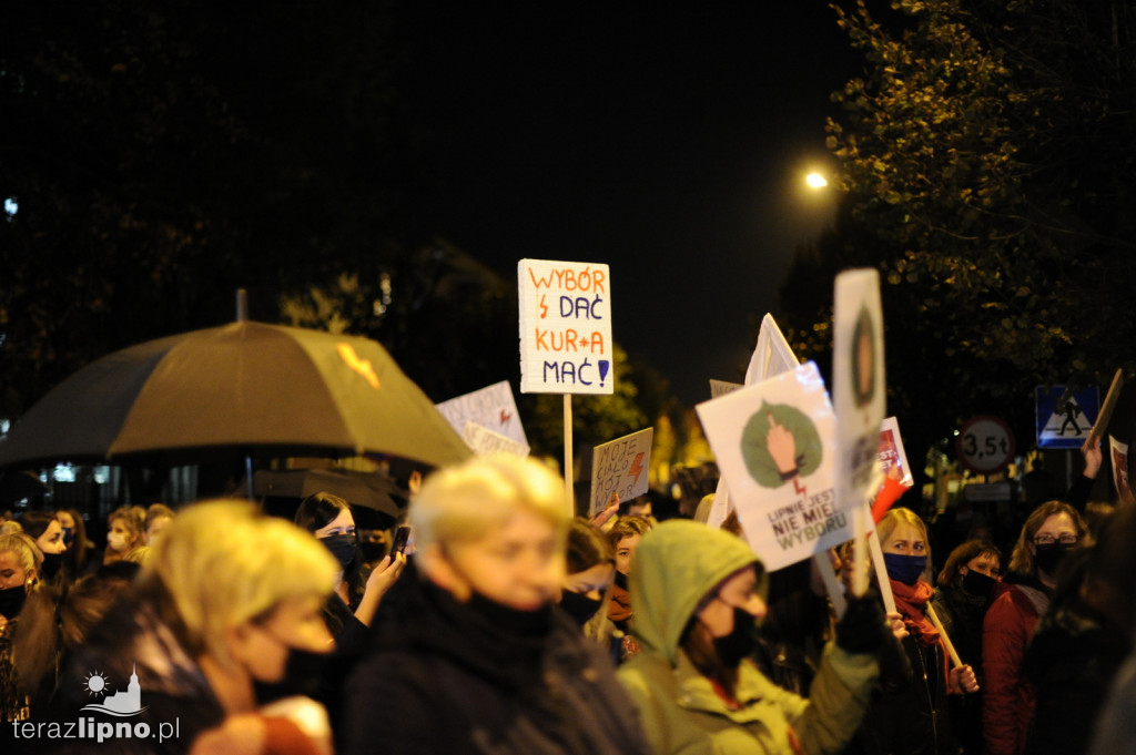 Strajk kobiet przeszedł ulicami Lipna