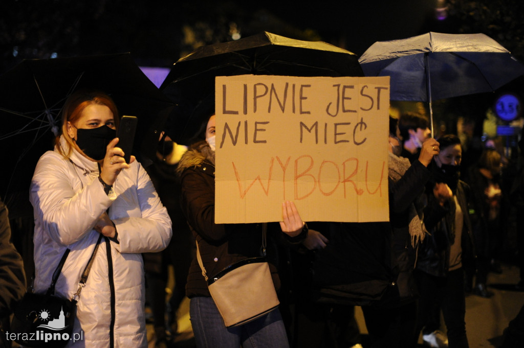 Strajk kobiet przeszedł ulicami Lipna
