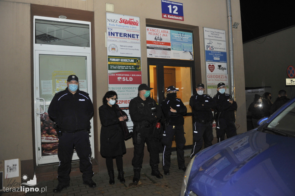 Strajk kobiet przeszedł ulicami Lipna