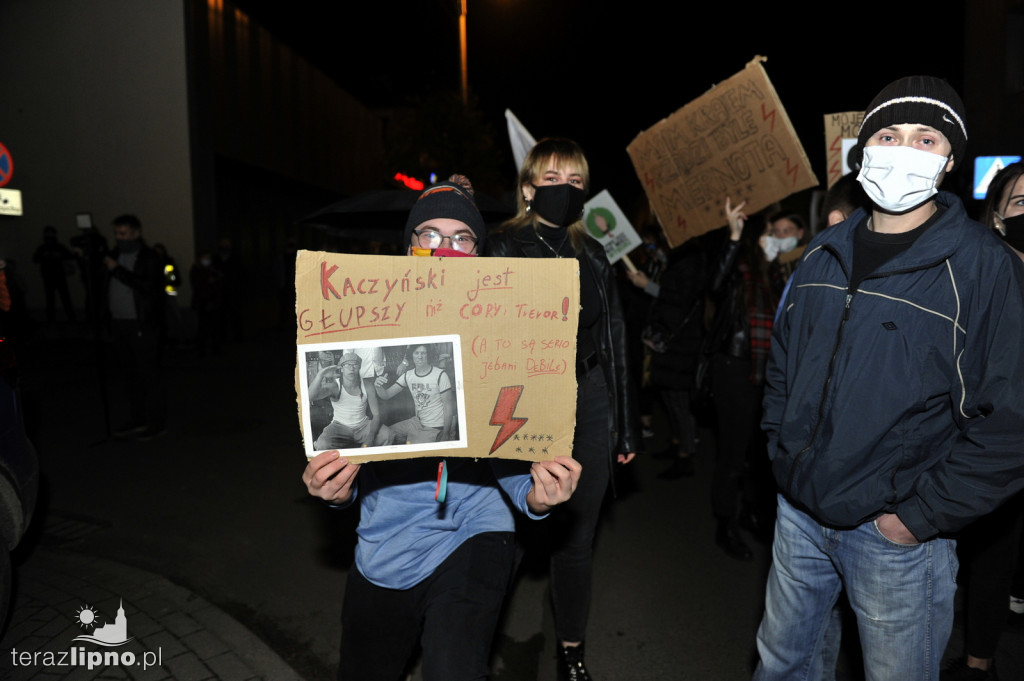 Strajk kobiet przeszedł ulicami Lipna