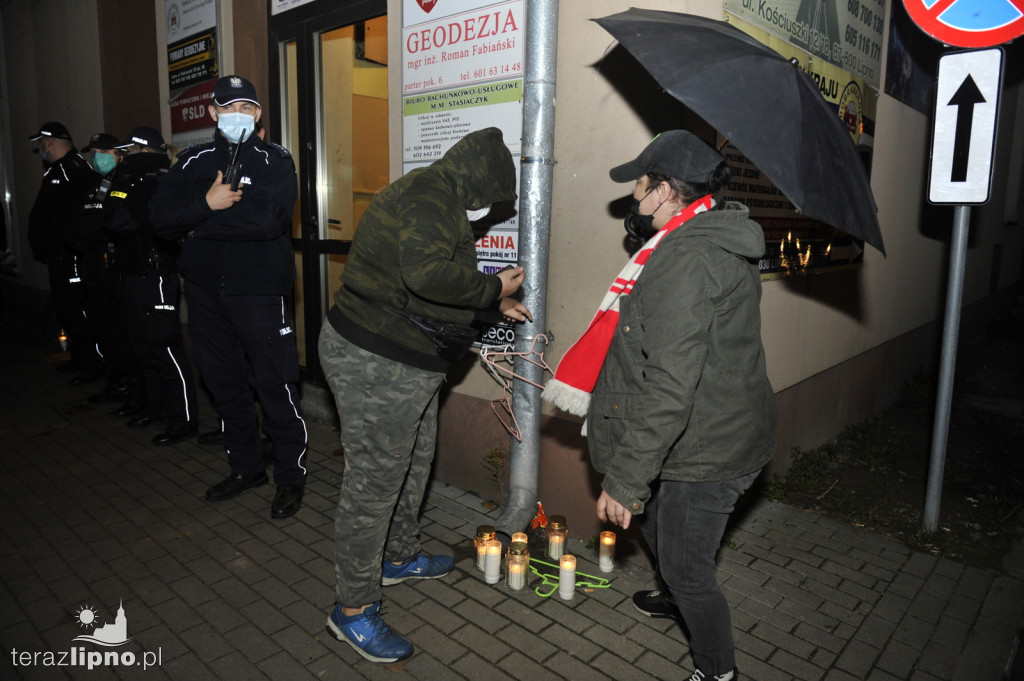 Strajk kobiet przeszedł ulicami Lipna
