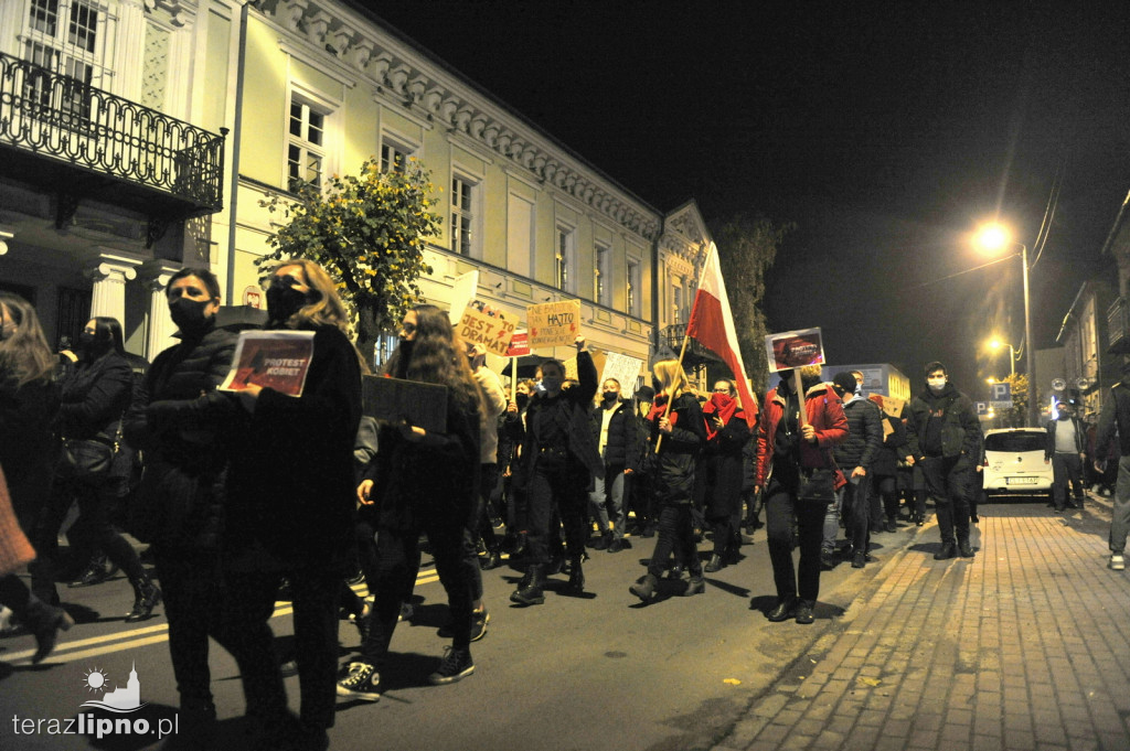 Strajk kobiet przeszedł ulicami Lipna