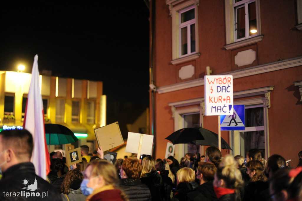Strajk kobiet przeszedł ulicami Lipna