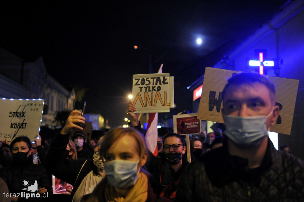 Strajk kobiet przeszedł ulicami Lipna
