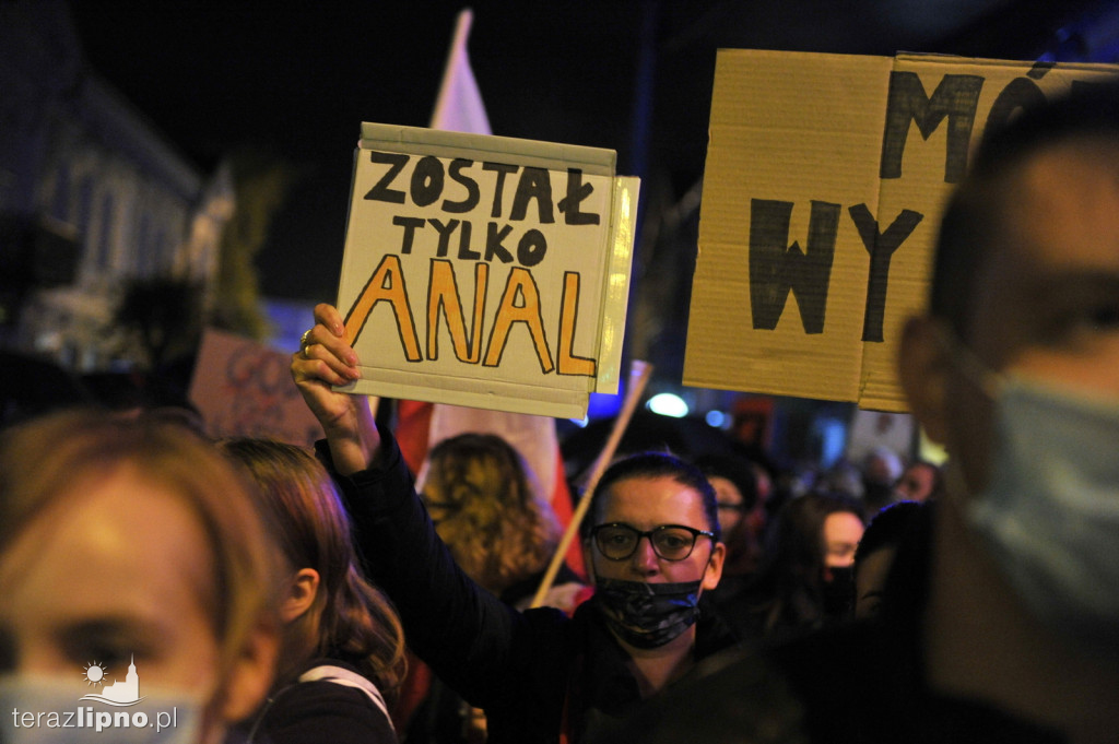 Strajk kobiet przeszedł ulicami Lipna