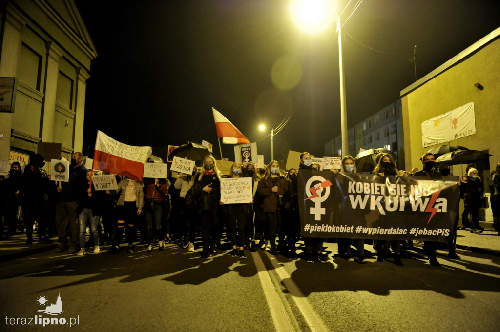 Strajk kobiet przeszedł ulicami Lipna