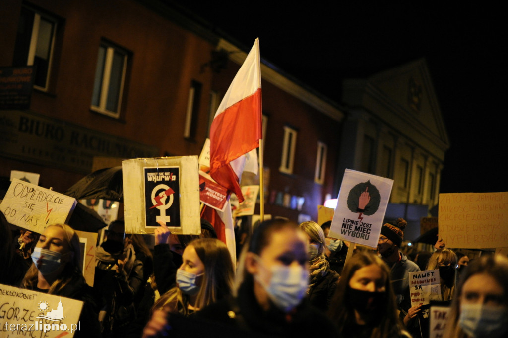 Strajk kobiet przeszedł ulicami Lipna