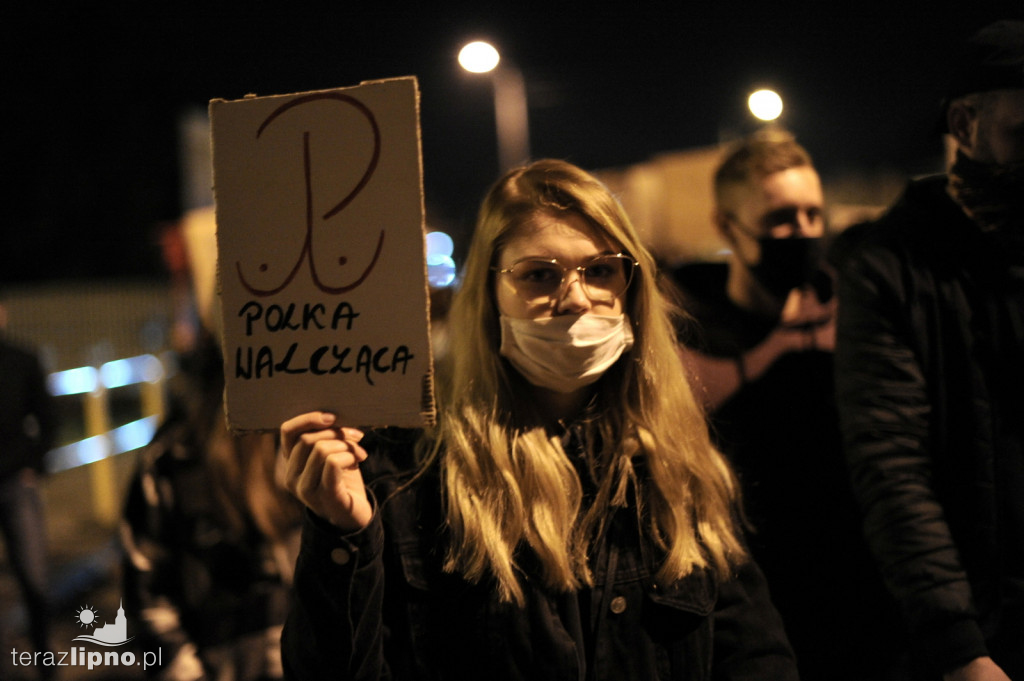 Strajk kobiet przeszedł ulicami Lipna