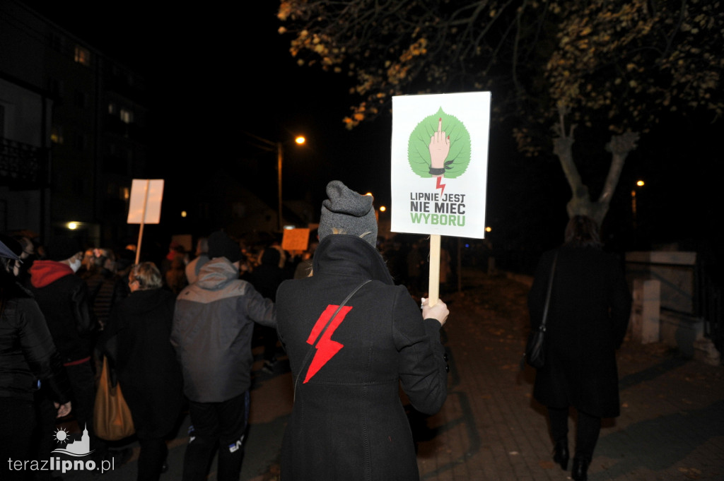 Strajk kobiet przeszedł ulicami Lipna