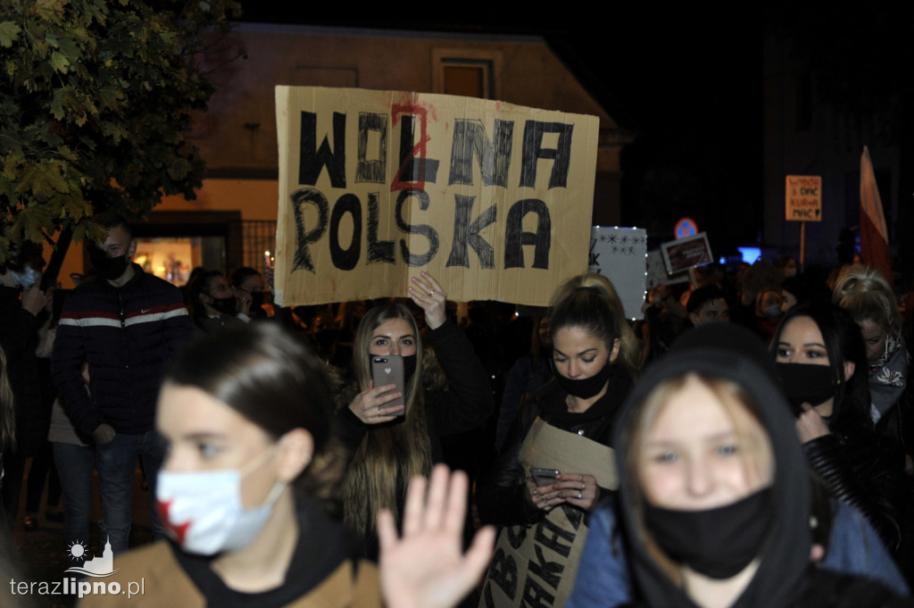 Strajk kobiet przeszedł ulicami Lipna