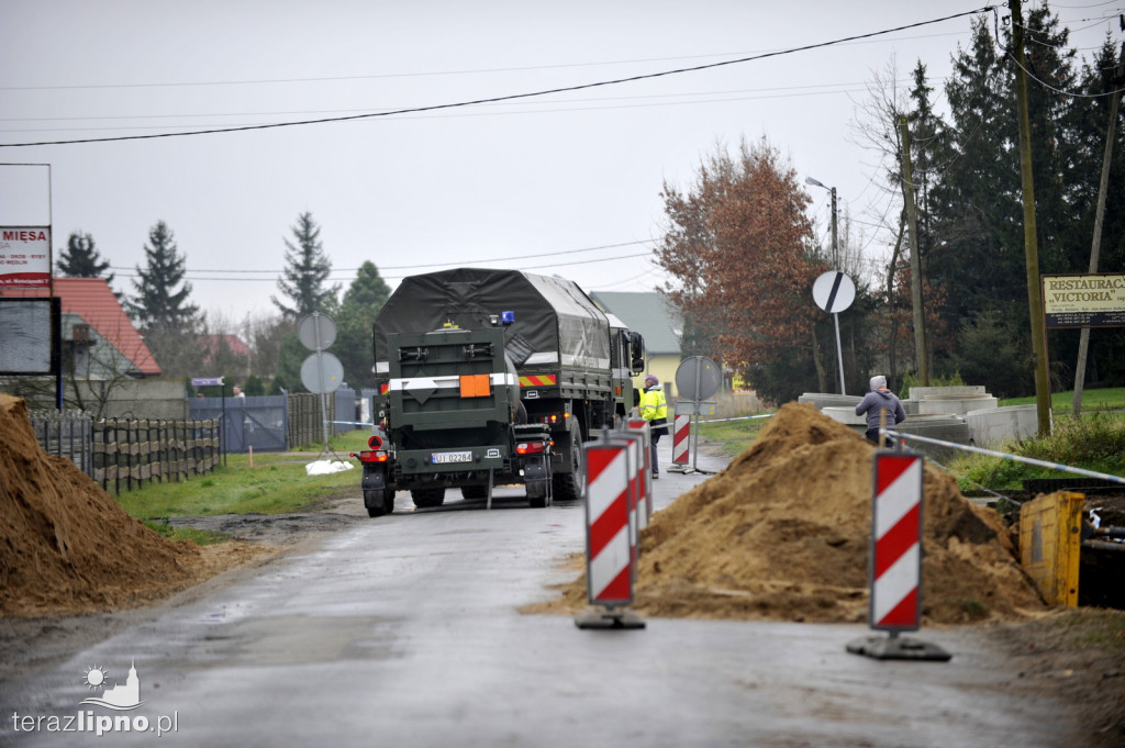 Interwencja patrolu saperskiego w Lipnie