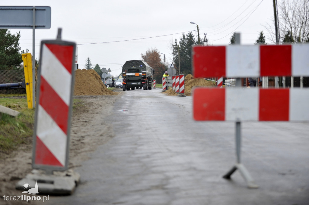 Interwencja patrolu saperskiego w Lipnie