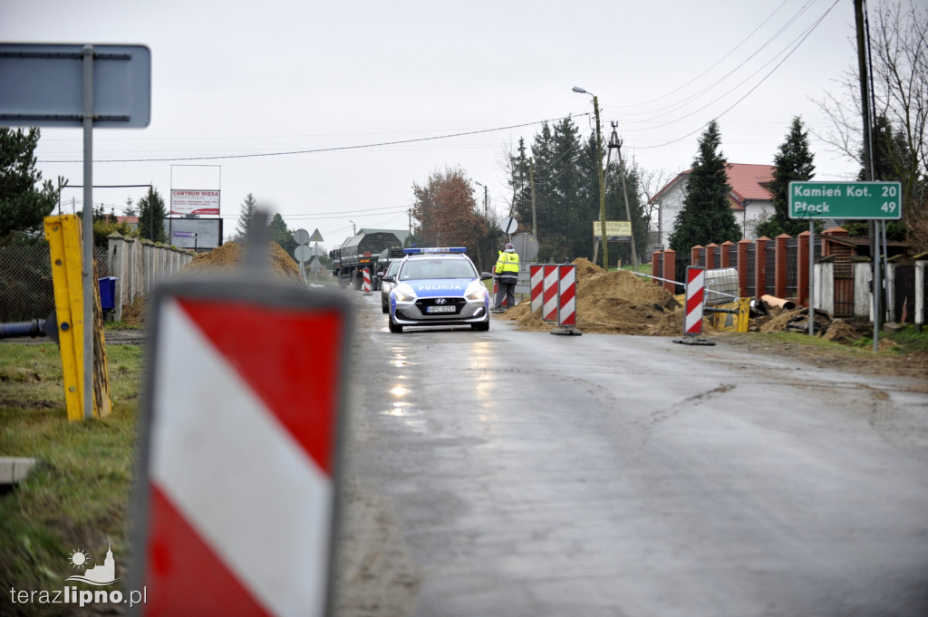 Interwencja patrolu saperskiego w Lipnie