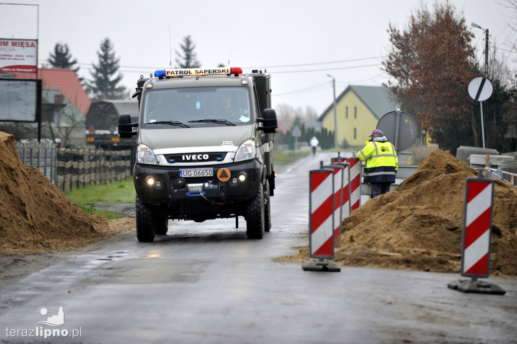 Interwencja patrolu saperskiego w Lipnie