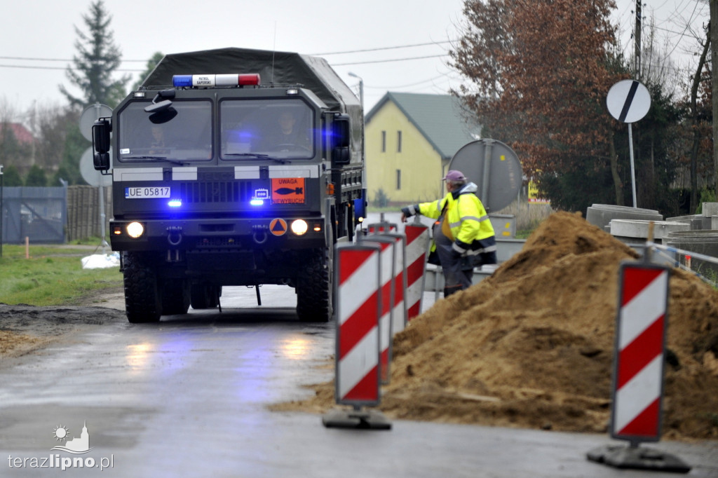 Interwencja patrolu saperskiego w Lipnie