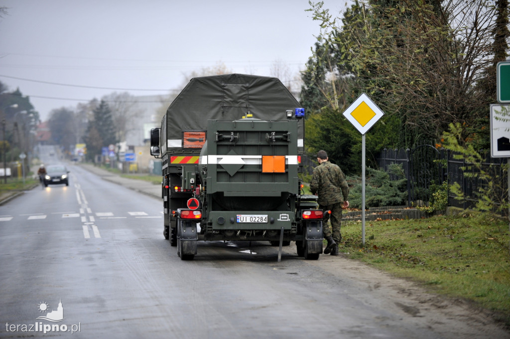 Interwencja patrolu saperskiego w Lipnie