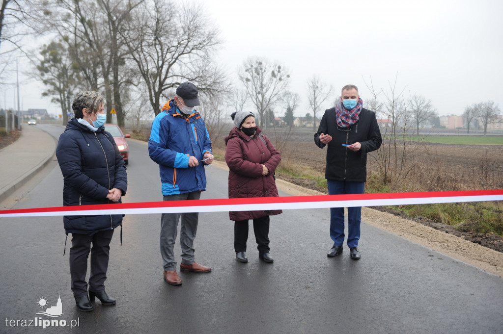 Oficjalne oddanie dróg w gminie Lipno