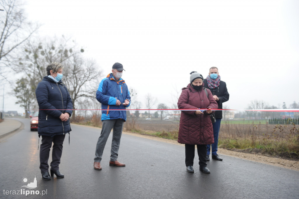 Oficjalne oddanie dróg w gminie Lipno