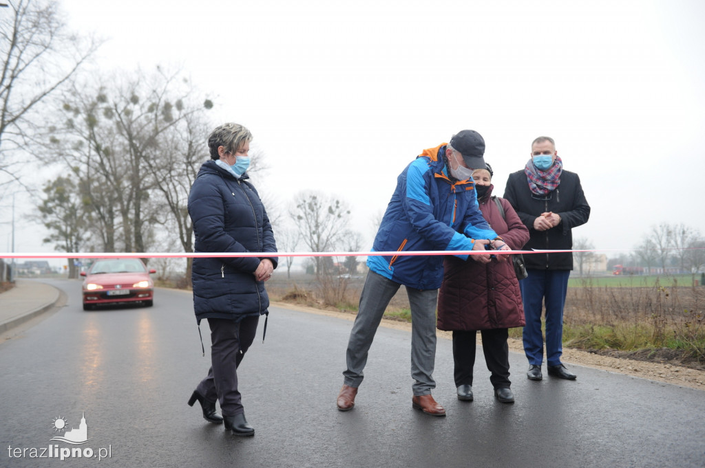 Oficjalne oddanie dróg w gminie Lipno