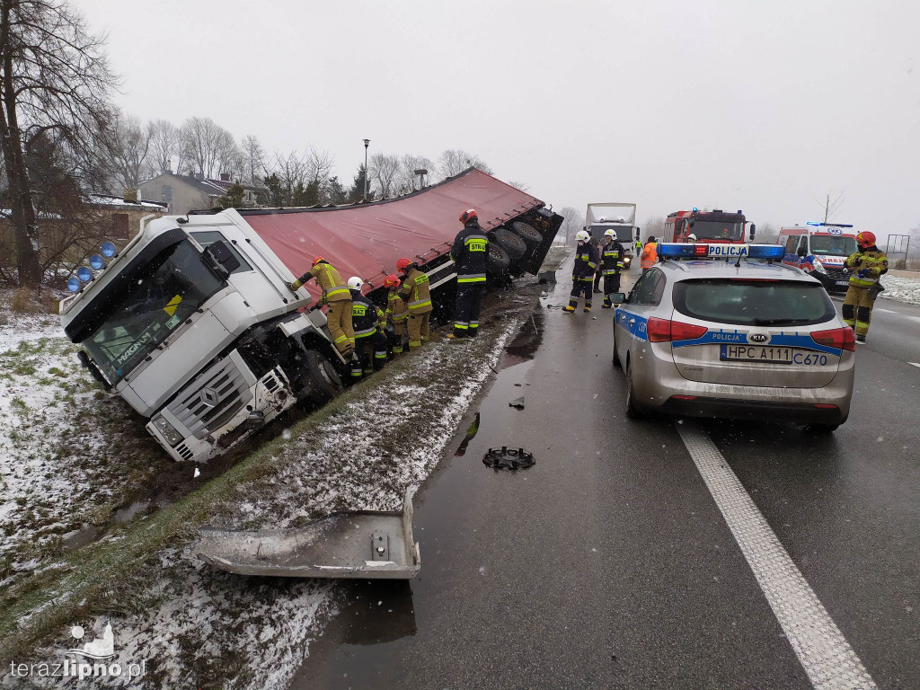 Groźna kolizja na DK 10 w Kikole