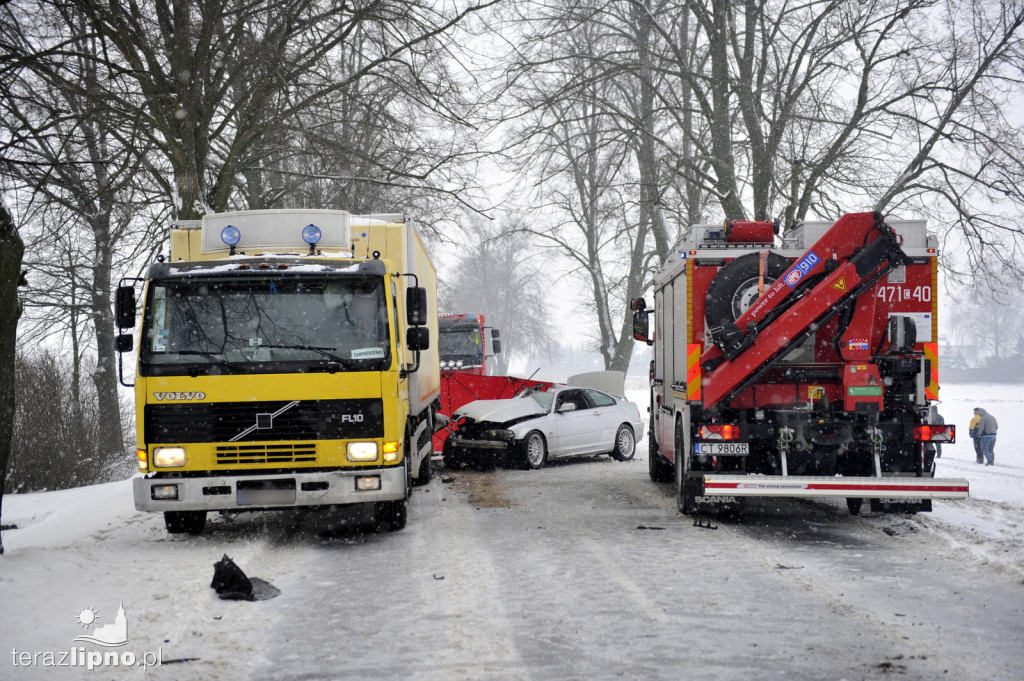 Tragiczny wypadek na dw 557 w Okręgu
