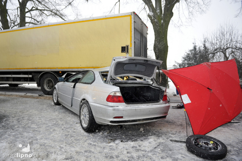 Tragiczny wypadek na dw 557 w Okręgu