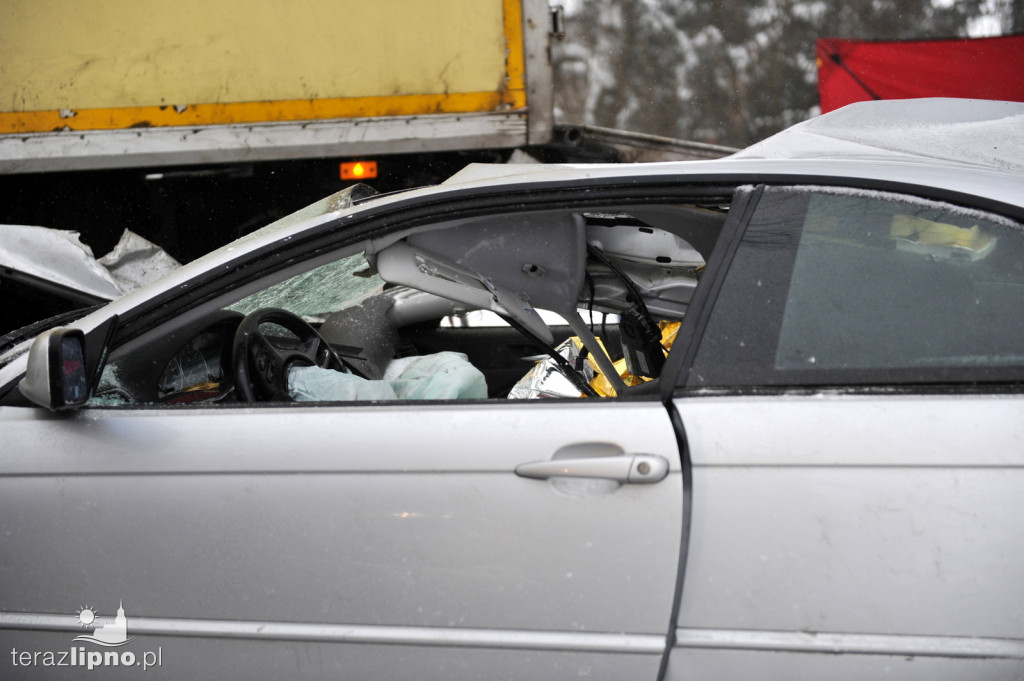 Tragiczny wypadek na dw 557 w Okręgu