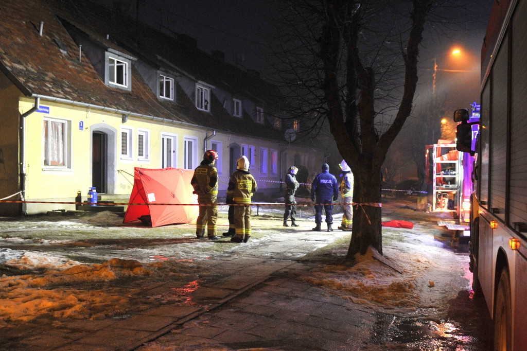 Pożar w Dobrzyniu nad Wisłą. Nie żyje kobieta