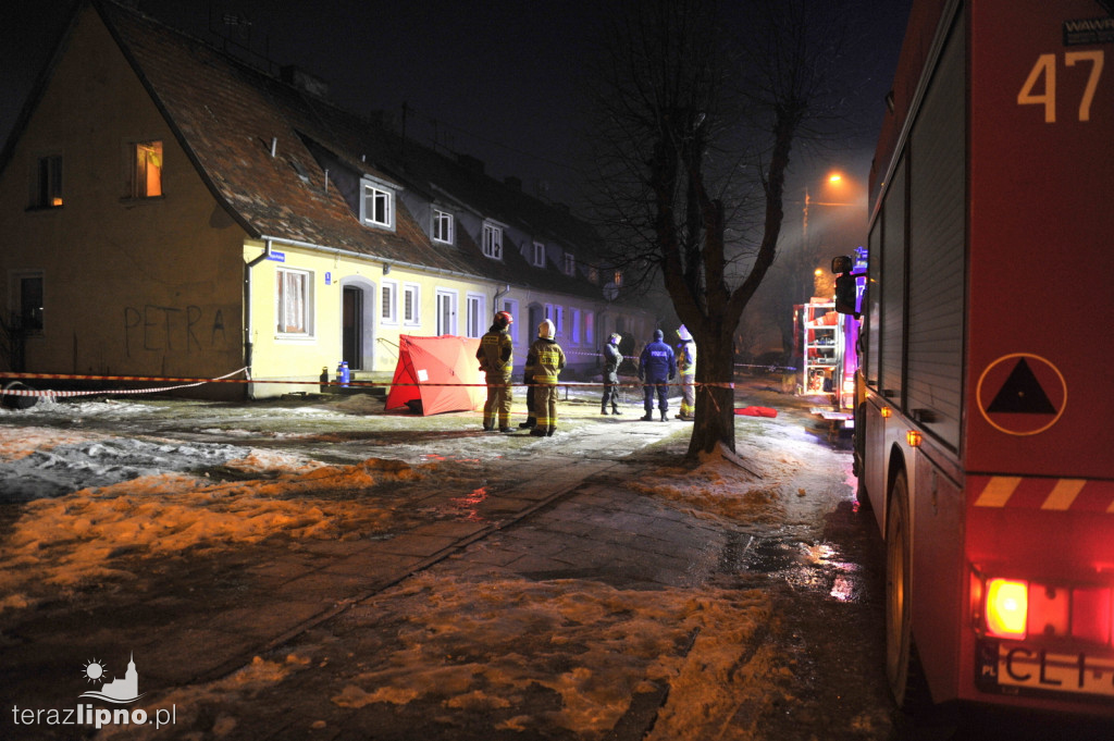 Pożar w Dobrzyniu nad Wisłą. Nie żyje kobieta