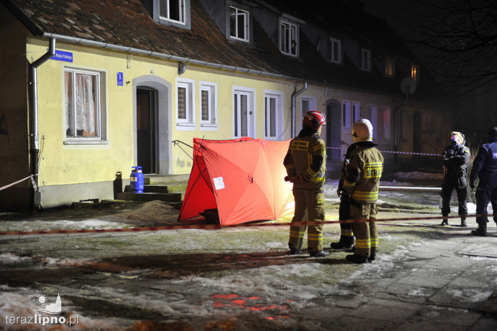 Pożar w Dobrzyniu nad Wisłą. Nie żyje kobieta