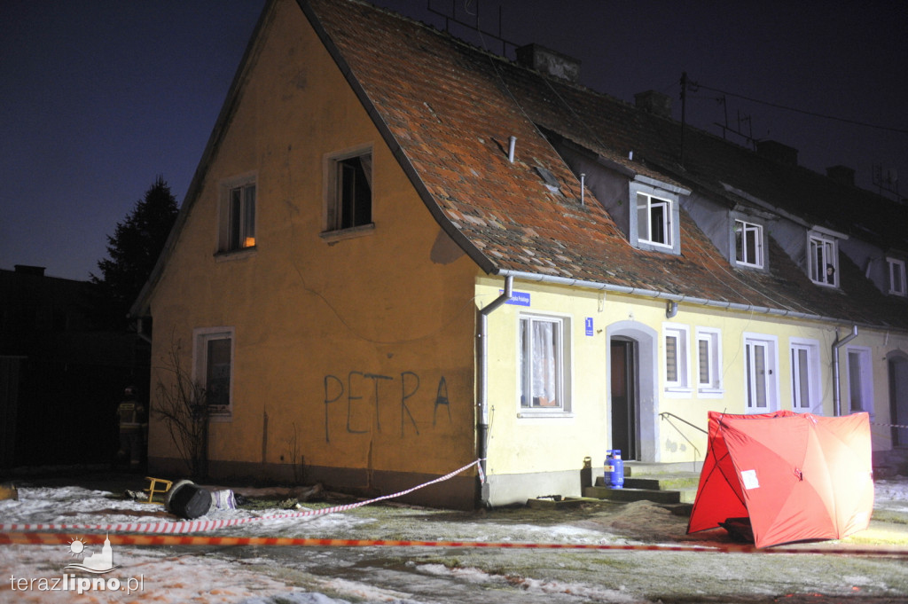 Pożar w Dobrzyniu nad Wisłą. Nie żyje kobieta