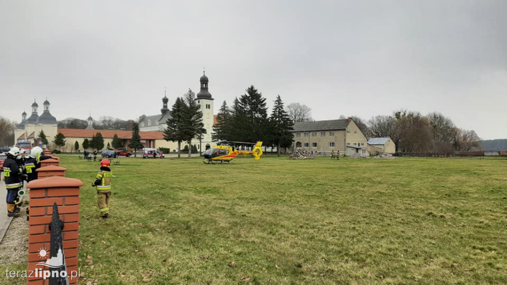Ogromne drzewo przewróciło się na dziecko
