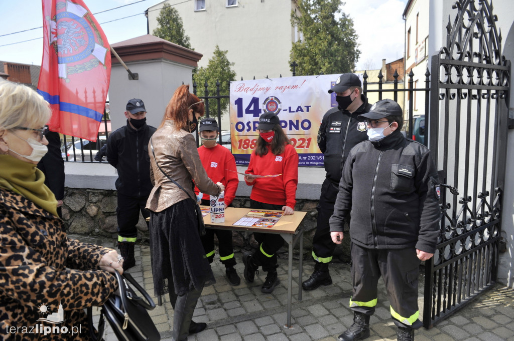 Druhowie OSP w Lipnie zbierają na sztandar