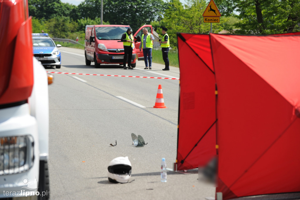 Tragiczny wypadek na DK 10 w Złotopolu