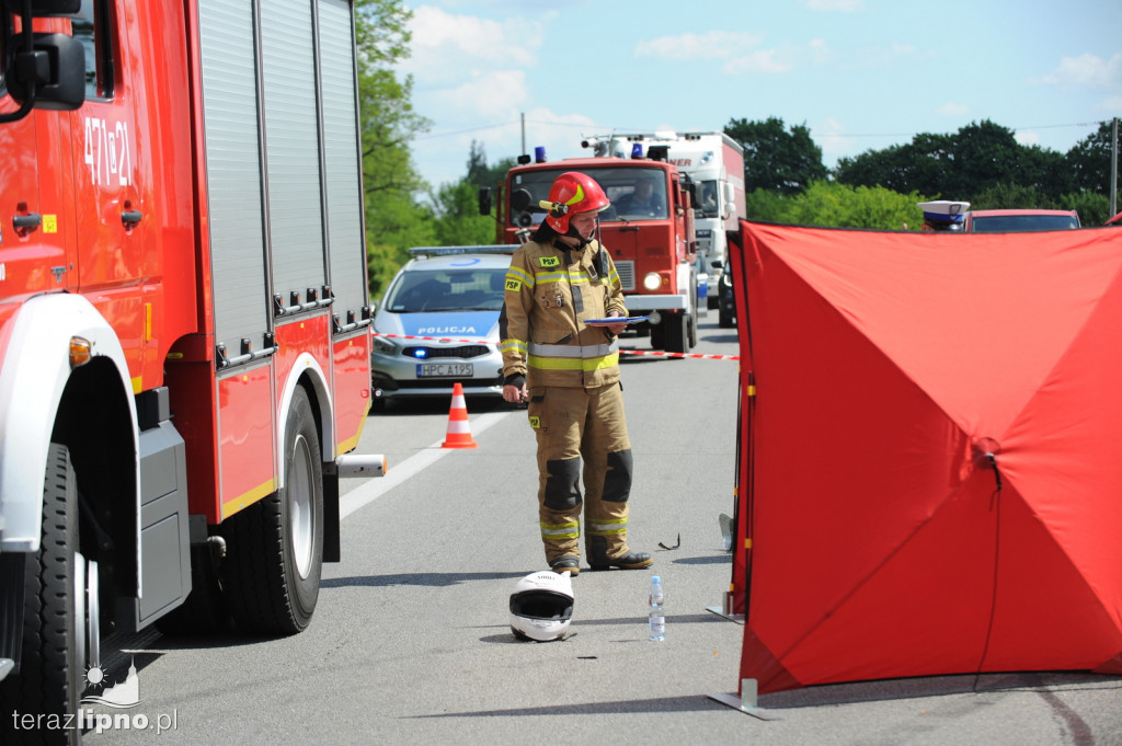 Tragiczny wypadek na DK 10 w Złotopolu