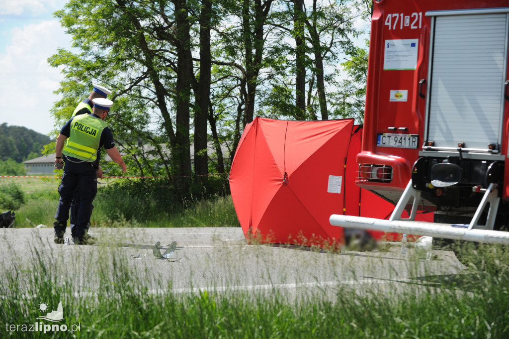 Tragiczny wypadek na DK 10 w Złotopolu