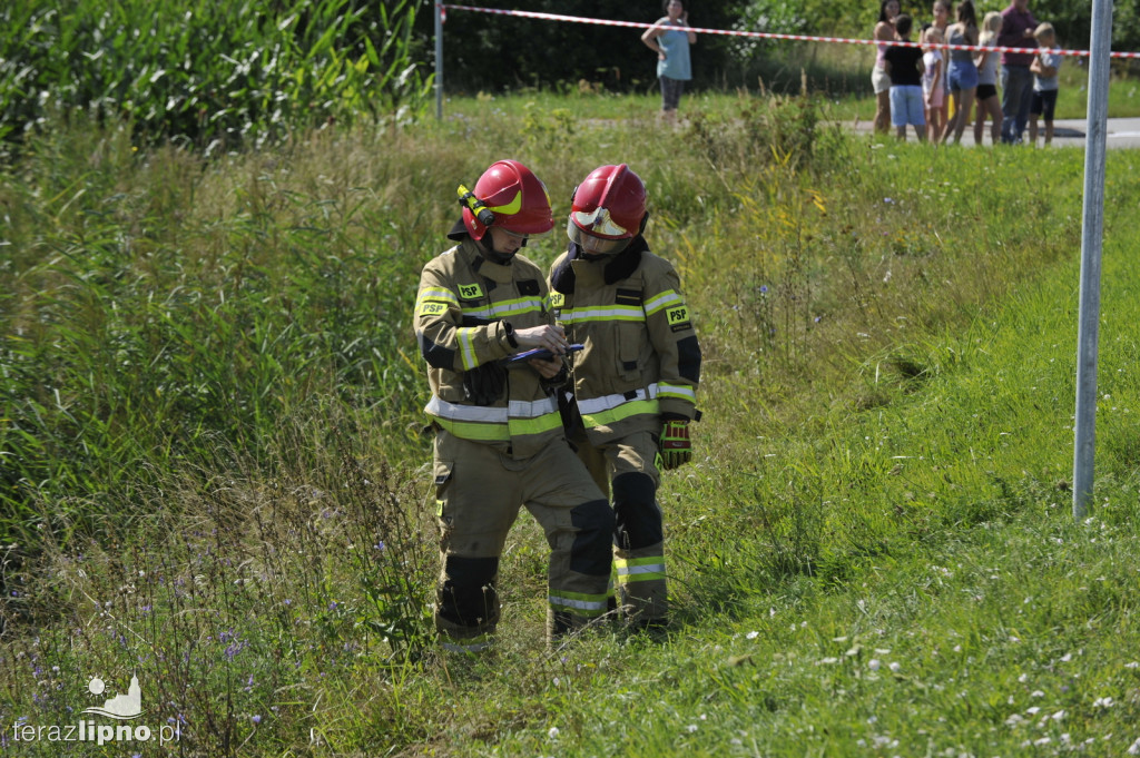 Groźne zdarzenie na DK10