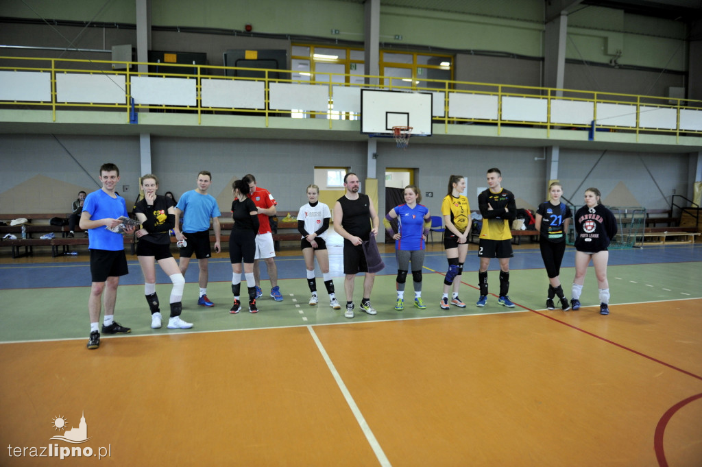 Turniej siatkówki mikstów w ramach 30. finału WOŚP w Lipnie