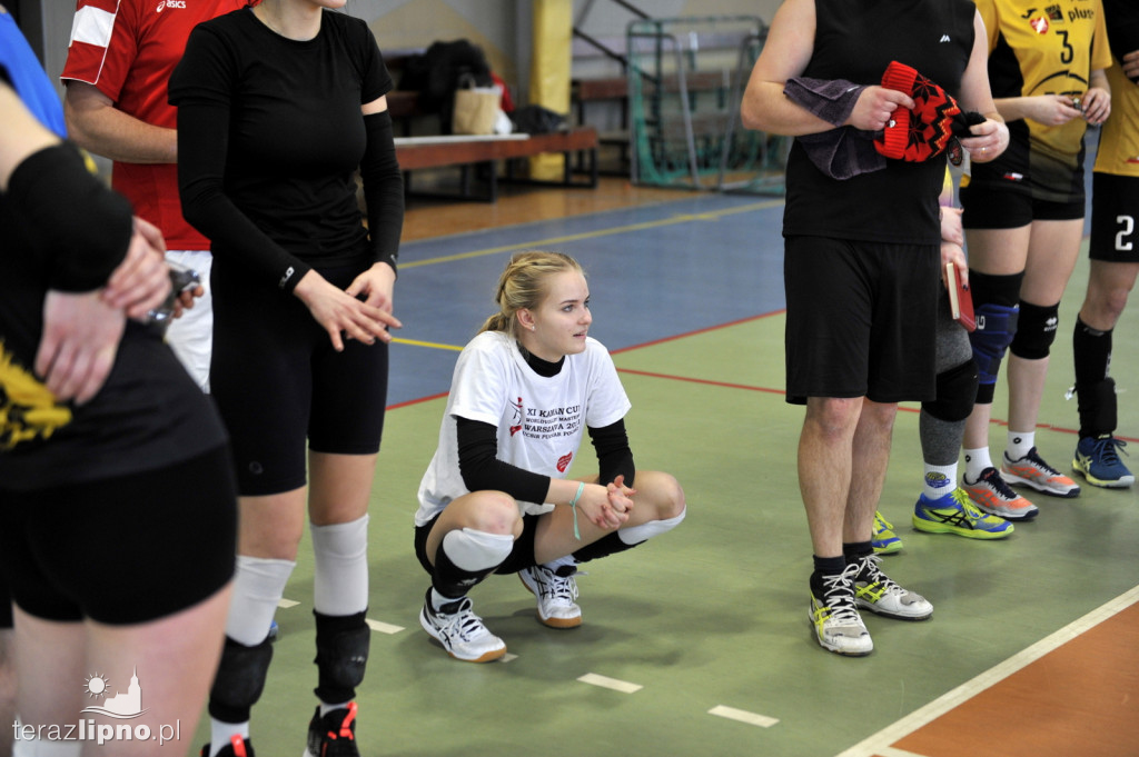 Turniej siatkówki mikstów w ramach 30. finału WOŚP w Lipnie