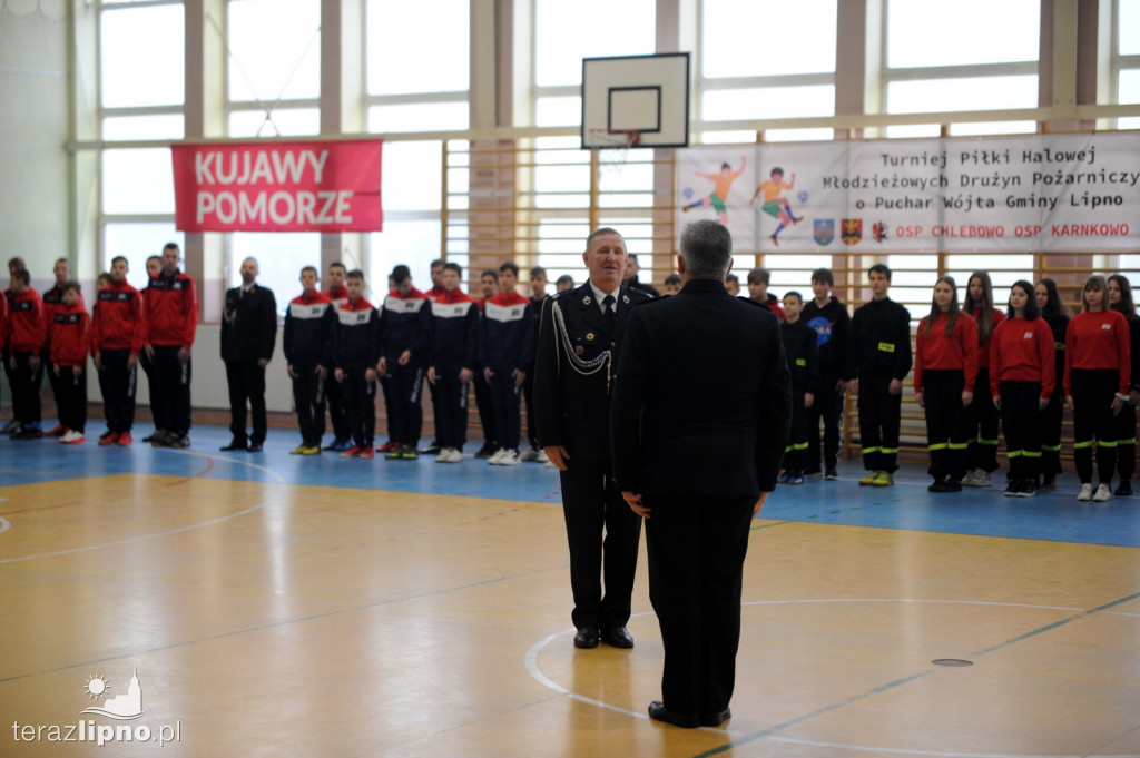 Turniej piłki halowej MDP w Karnkowie