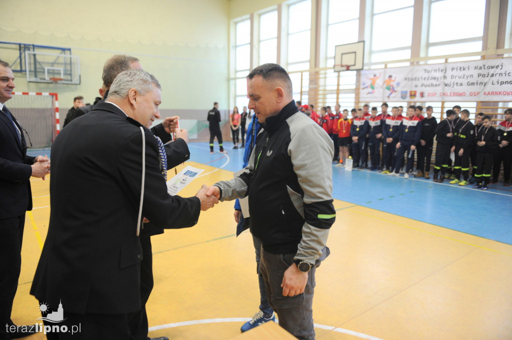 Turniej piłki halowej MDP w Karnkowie