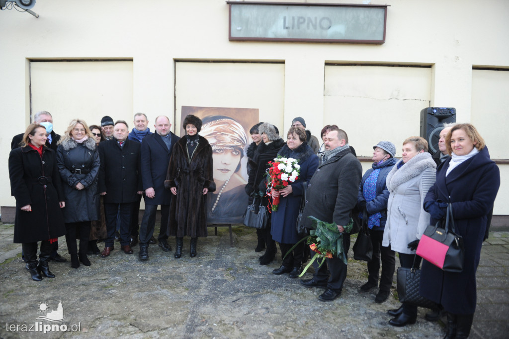 Powitanie Marszałka na dworcu w Lipnie