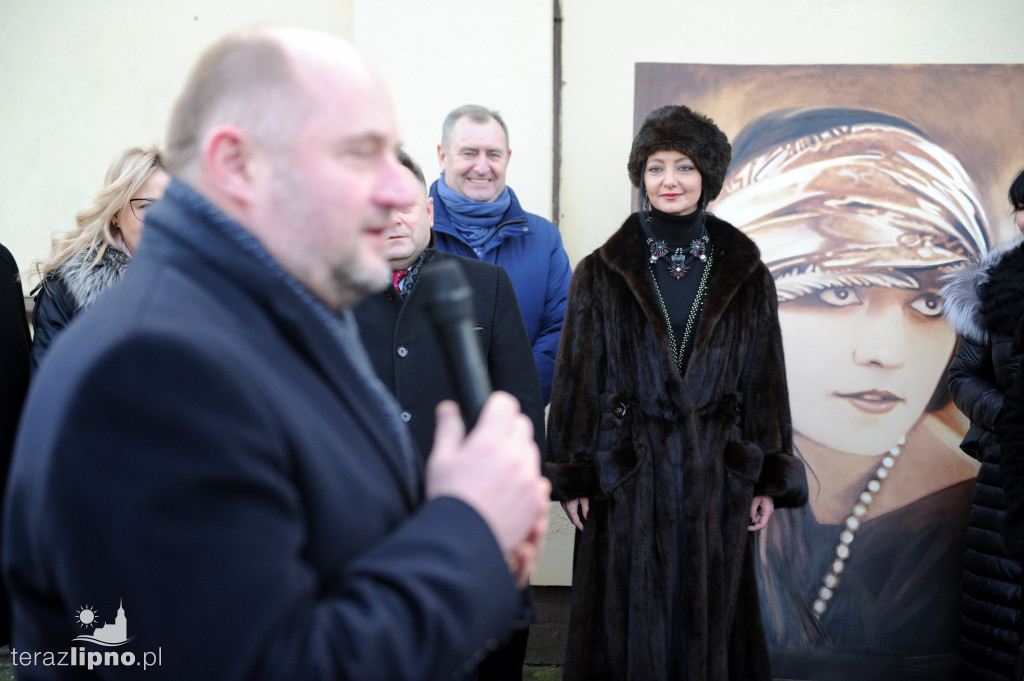 Powitanie Marszałka na dworcu w Lipnie